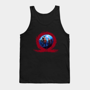 God Of War - The Boat In The Ring Tank Top